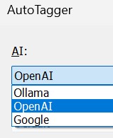 AutoTagger with hidden AIs.