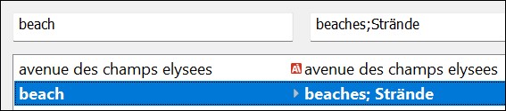 Mapping one incoming keyword into multiple outgoing keywords.