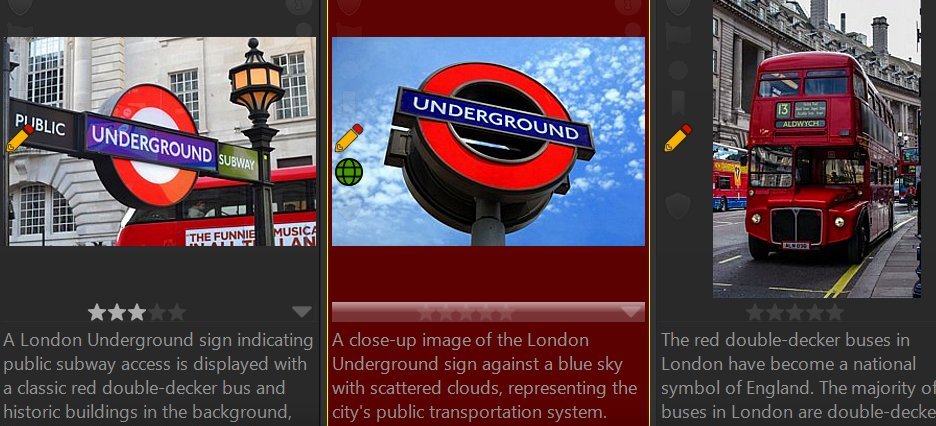 Searching for images related to public transport.