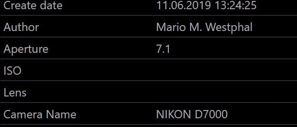 Empty rows in the overlay table caused by empty tag values.