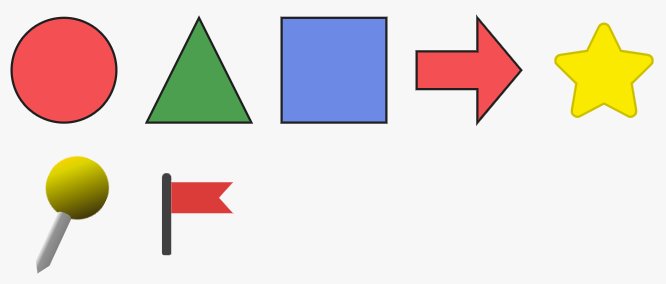A standard red dot marker.