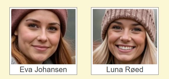 Two persons in an Album.