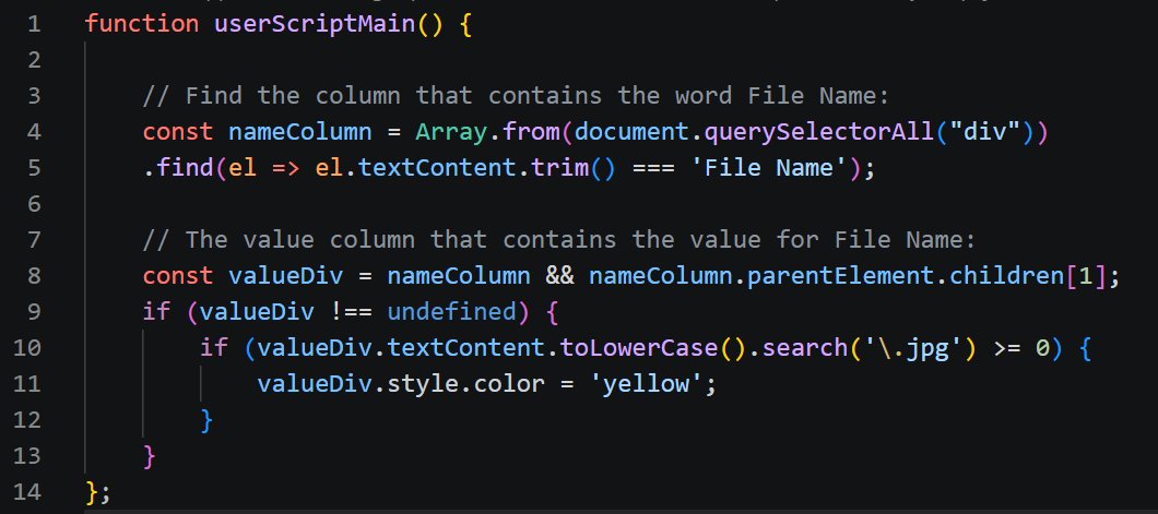 A sample script.