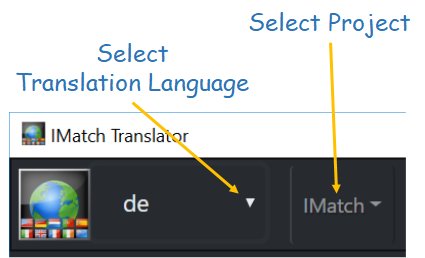 Selecting a Language and a Project