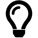 A light bulb symbol.